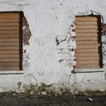 Windows on a crooked world - Ballybunion, Co. Kerry.